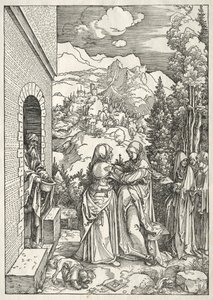 Life of the Virgin: The Visitation by Albrecht Dürer