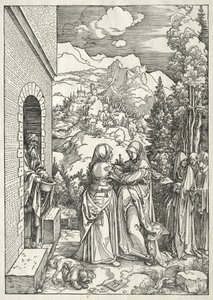 Life of the Virgin: The Visitation by Albrecht Dürer