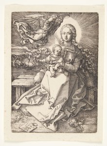 Madonna Crowned by an Angel