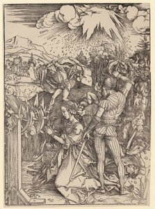 Martyrdom of Saint Catherine by Albrecht Dürer