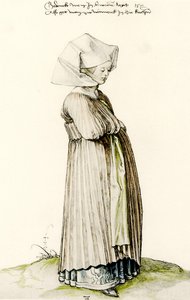 Nuremberg Churchgoer by Albrecht Dürer