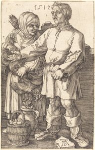 Peasant Couple at Market