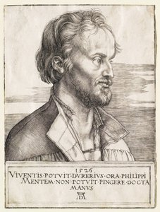 Philipp Melanchthon by Albrecht Dürer