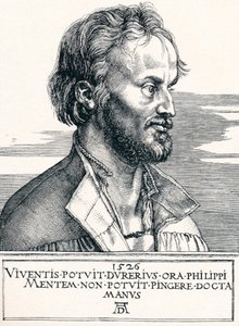 Philipp Melanchthon, 1526 by Albrecht Dürer
