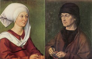 Photomontage: Portrait Diptych of Dürer