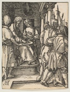 Pilate Washing His Hands, from The Small Passion