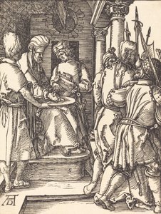 Pilate Washing His Hands by Albrecht Dürer