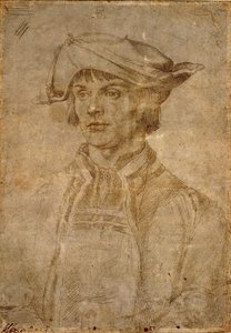 Portrait of Lucas van Leyden, 1521 by Albrecht Dürer