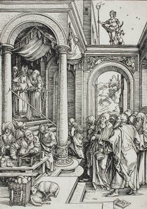 Presentation of the Virgin in the Temple by Albrecht Dürer