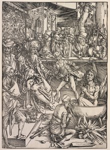 Revelation of St. John: Martyrdom of St. John by Albrecht Dürer