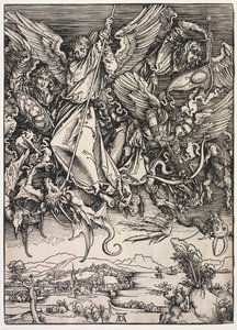 Revelation of St. John: St. Michael Fighting the Dragon