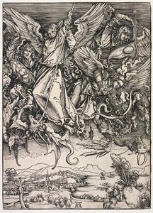 Revelation of St. John: St. Michael fighting the Dragon