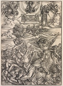 Revelation of St. John: The Four Destroying Angels by Albrecht Dürer