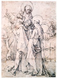 Saint Anne with Child and Virgin Mary, 1500