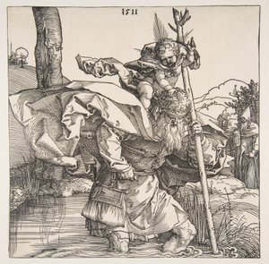 Saint Christopher by Albrecht Dürer
