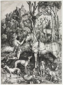 Saint Eustace by Albrecht Dürer