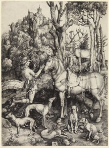 Saint Eustace by Albrecht Dürer