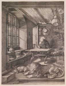 Saint Jerome in His Study by Albrecht Dürer