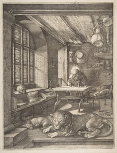 Saint Jerome in His Study by Albrecht Dürer