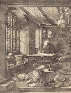 Saint Jerome in His Study by Albrecht Dürer