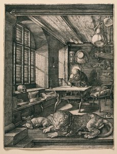 Saint Jerome in his Cell by Albrecht Dürer