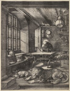 Saint Jerome in his Study by Albrecht Dürer