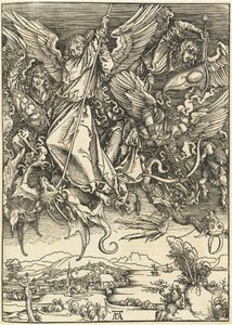 Saint Michael Fighting the Dragon
