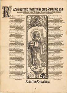 Saint Sebaldus Standing on a Column