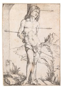 Saint Sebastian at the Column