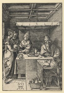 Salome Receiving the Head of Saint John the Baptist for Her Mother, Herodias by Albrecht Dürer