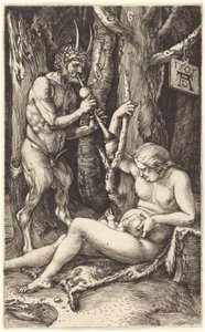 Satyr Family by Albrecht Dürer
