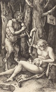 Satyr Family by Albrecht Dürer
