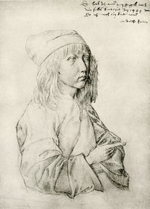 Self portrait of the thirteen year old Dürer