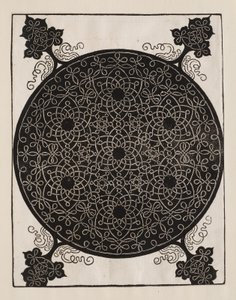 Sixth Knot, 7 Small Systems of Knots with Black Centers by Albrecht Dürer