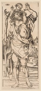 St. Christopher Crossing the Stream, 1528