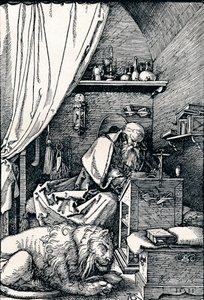 St Jerome in His Cell, 1511 by Albrecht Dürer