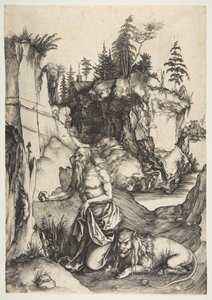 St. Jerome in Penitence by Albrecht Dürer