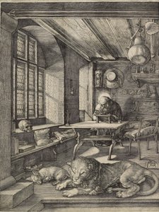 St Jerome in his Study by Albrecht Dürer