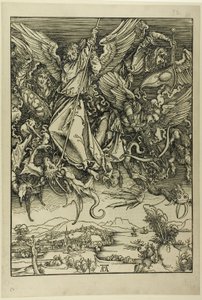 St. Michael Fighting the Dragon, from The Apocalypse