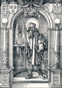 St Sebaldus in the Niche, 1518 by Albrecht Dürer