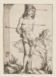 St. Sebastian Tied to a Column by Albrecht Dürer