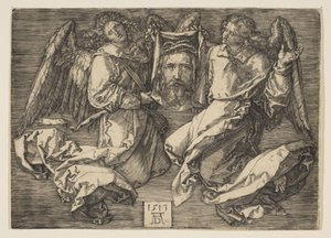Sudarium Held by Two Angels by Albrecht Dürer