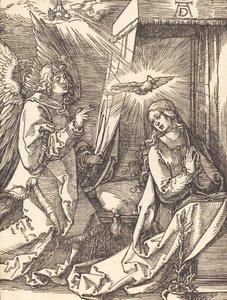 The Annunciation, probably c. 1509-1510 by Albrecht Dürer