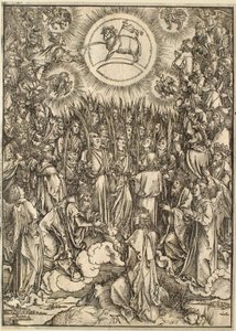 The Apocalypse: The Adoration of the Lamb by Albrecht Dürer