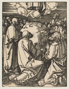 The Ascension, from The Small Passion by Albrecht Dürer