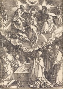 The Assumption and Coronation of the Virgin by Albrecht Dürer