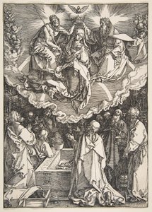 The Assumption and Coronation of the Virgin, from The Life of the Virgin, 1510 by Albrecht Dürer