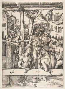 The Bath House by Albrecht Dürer