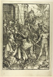The Bearing of the Cross, from The Large Passion by Albrecht Dürer