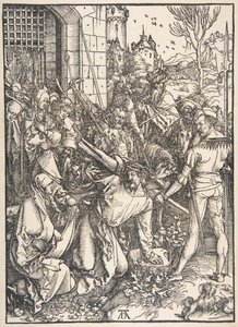The Bearing of the Cross by Albrecht Dürer
